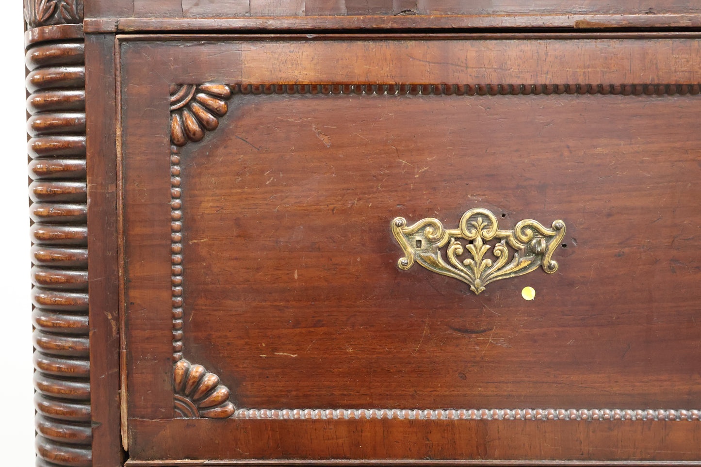 Empire Style Bureau with Chest of Drawers