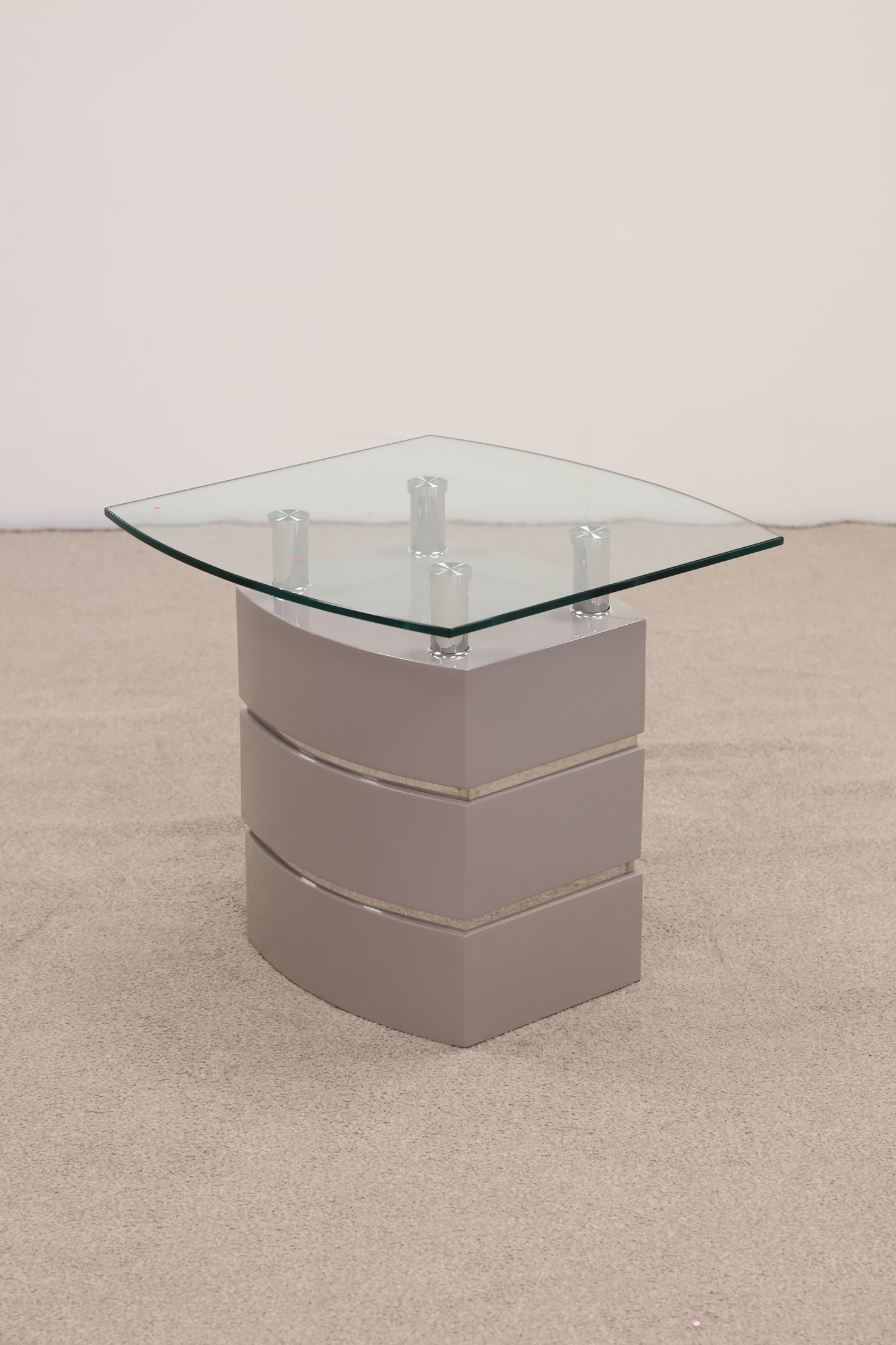 Glass Side Table