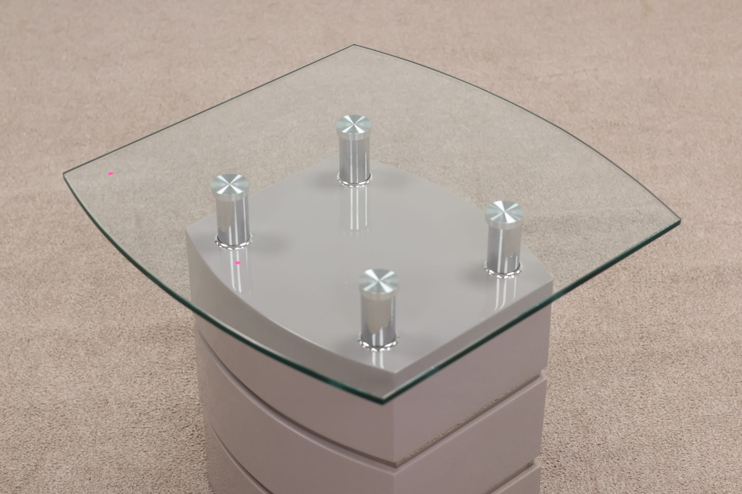 Glass Side Table
