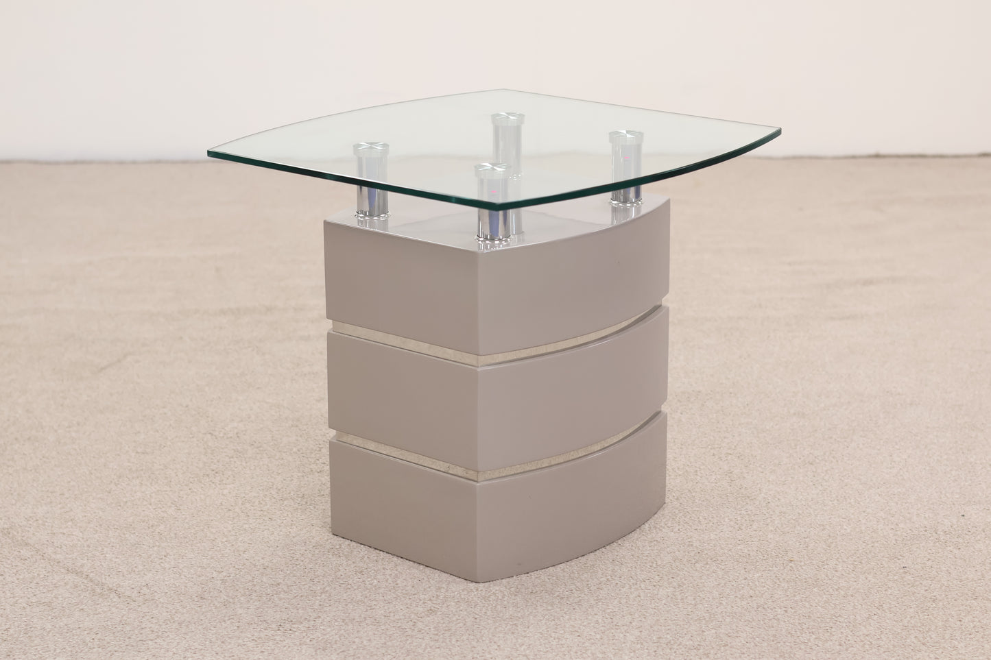 Glass Side Table