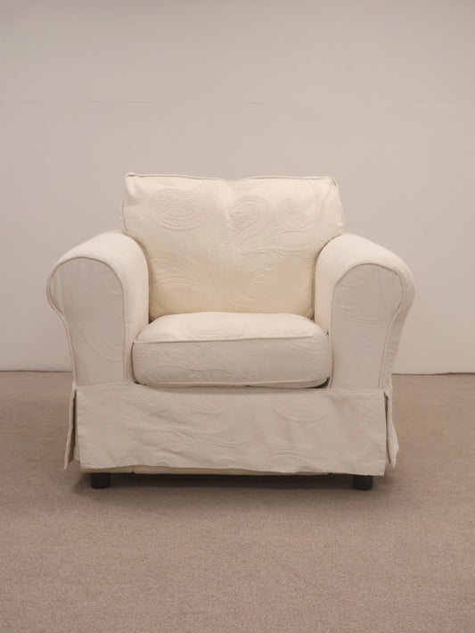 Cream Armchair