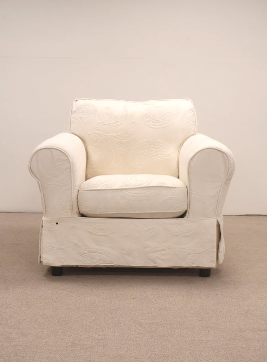 Cream Armchair