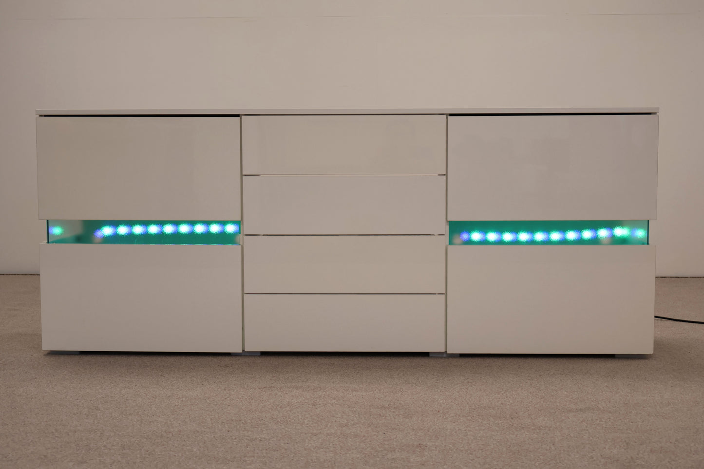 Sideboard with LED Lights