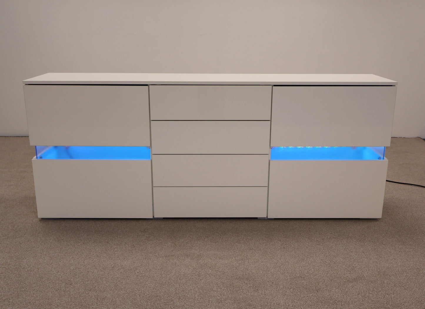 Sideboard with LED Lights