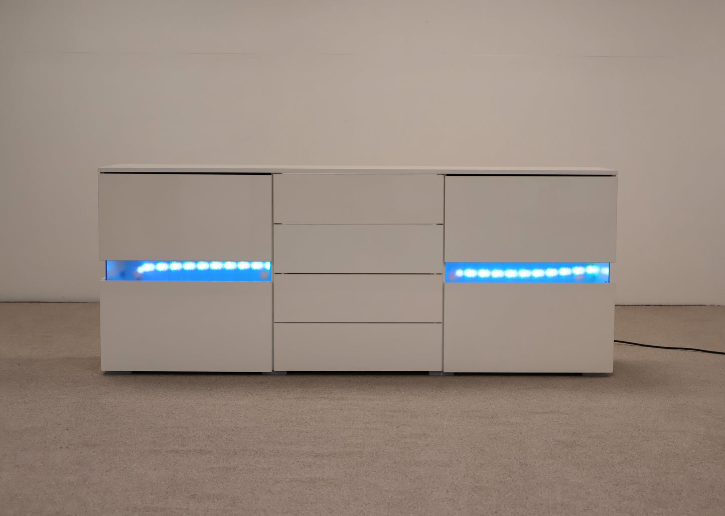 Sideboard with LED Lights