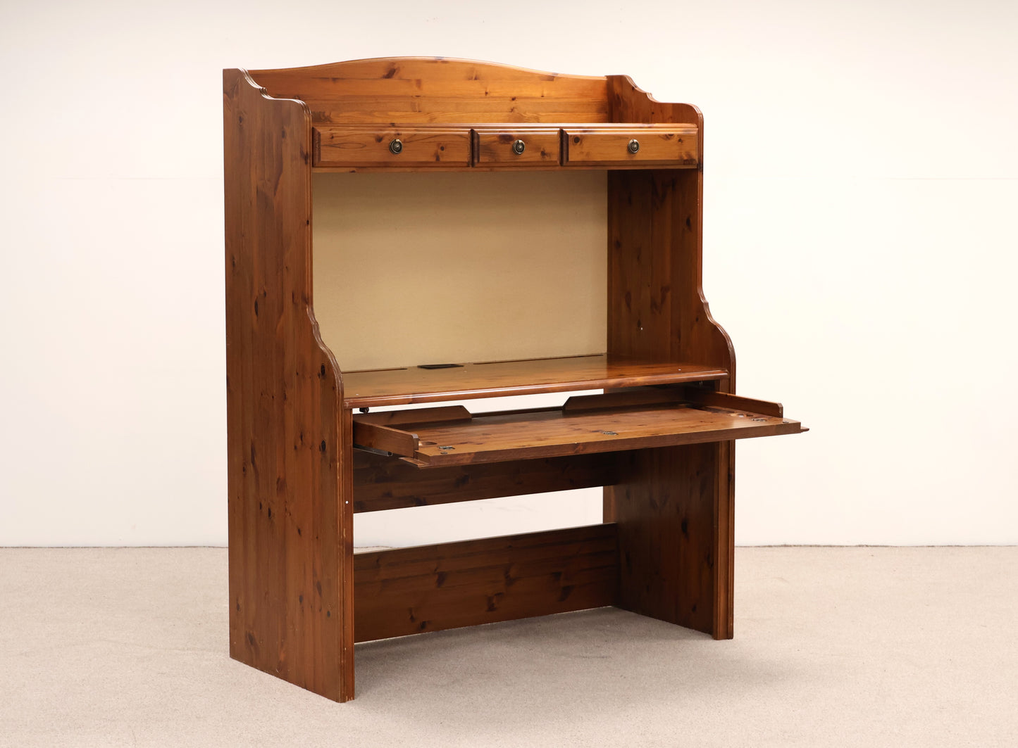 Pine Writing Desk by Ducal