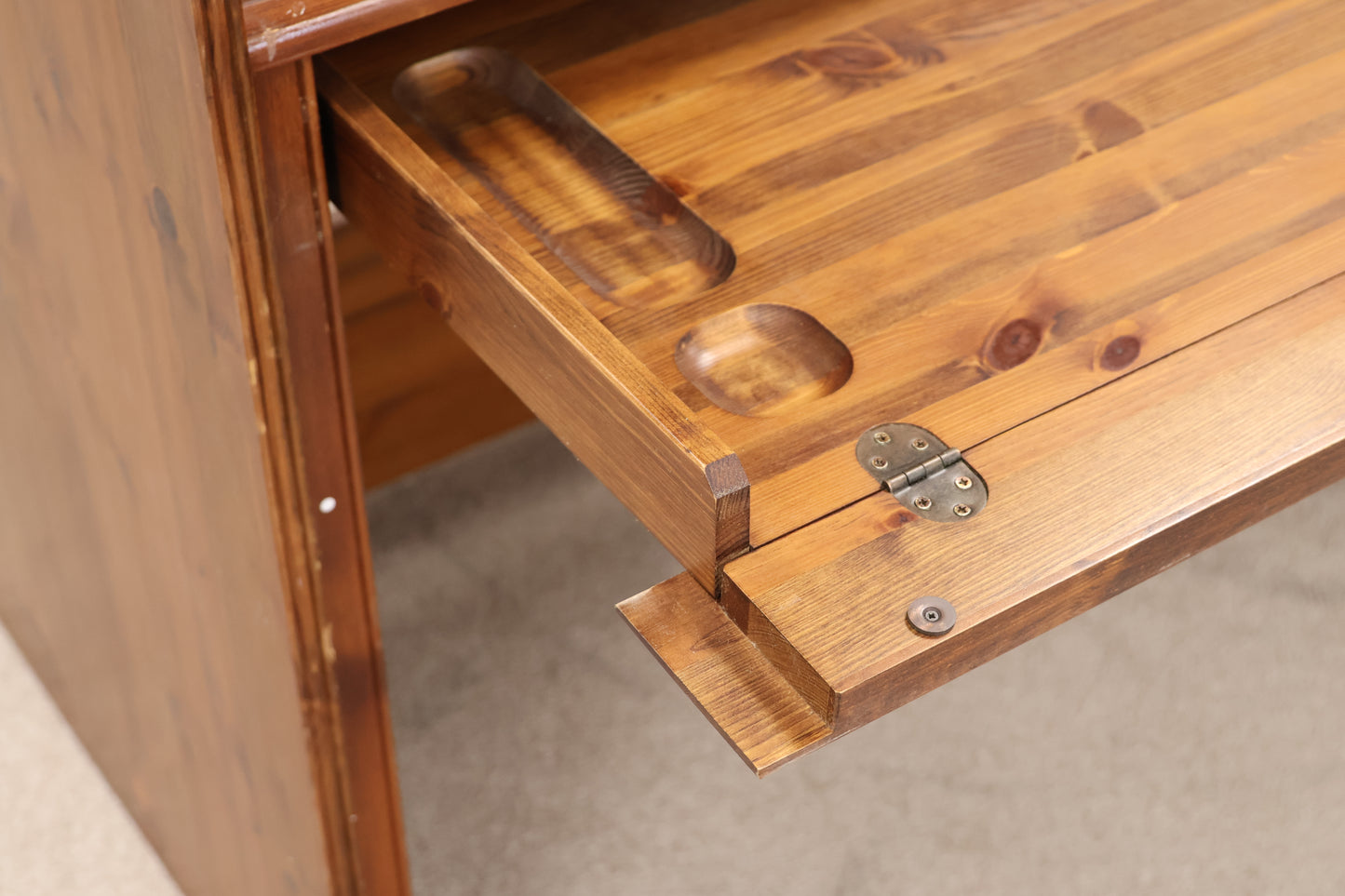 Pine Writing Desk by Ducal