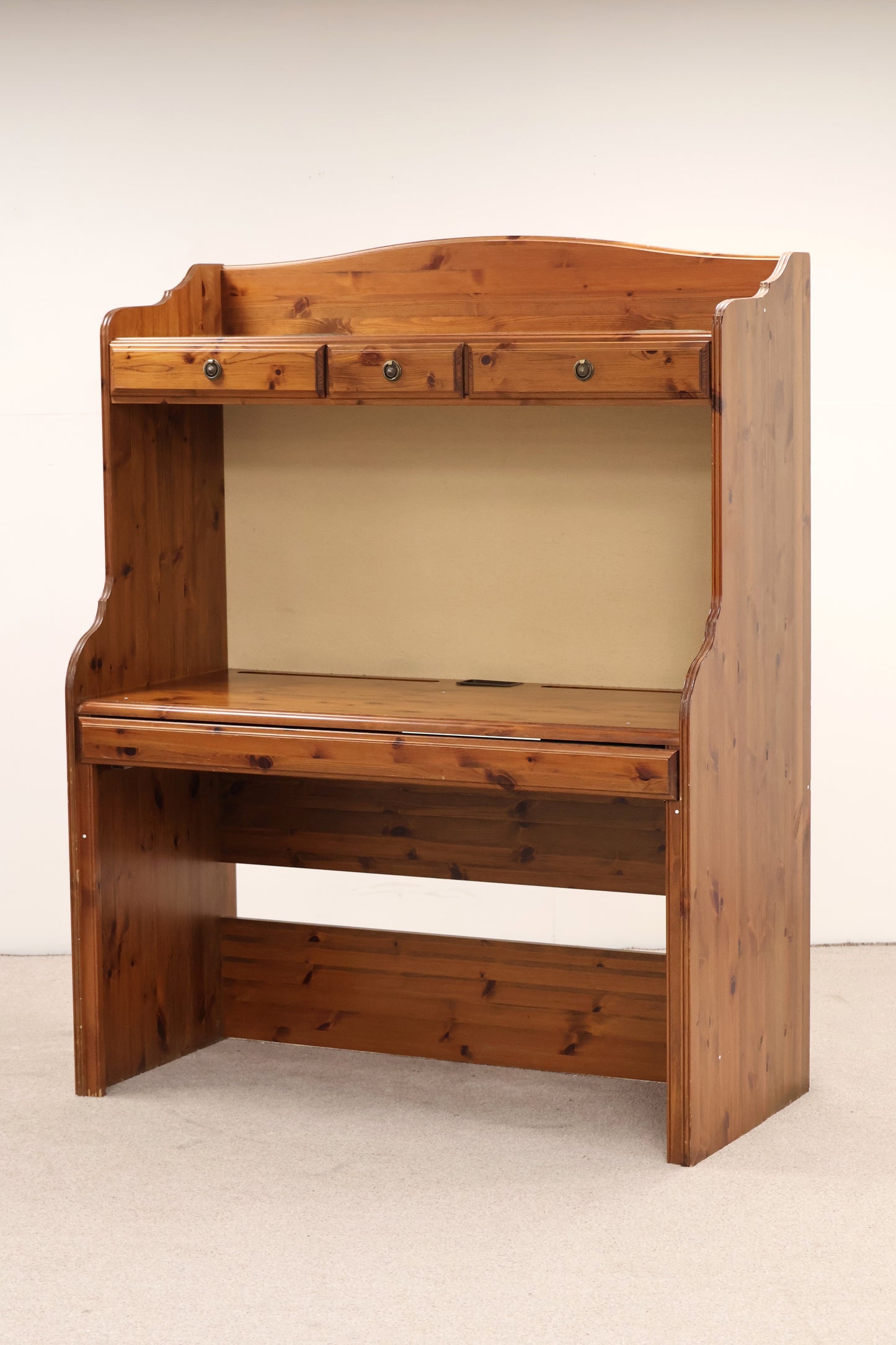 Pine Writing Desk by Ducal