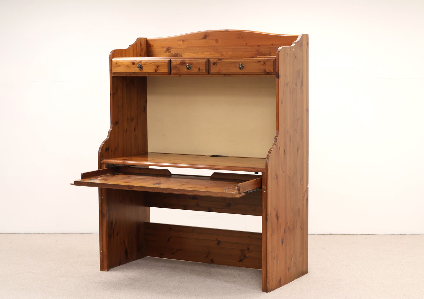 Pine Writing Desk by Ducal