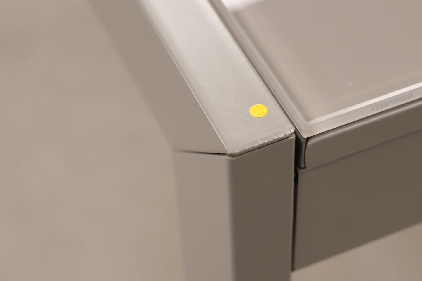 Grey Glass Table