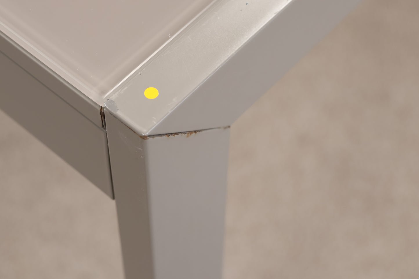 Grey Glass Table