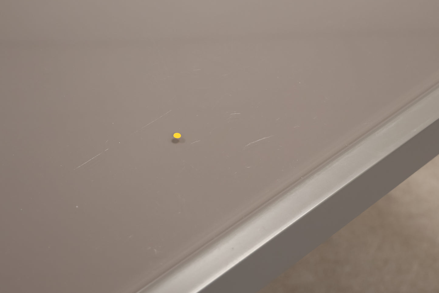 Grey Glass Table
