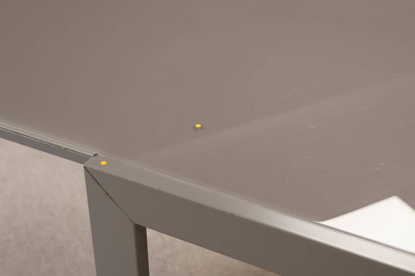 Grey Glass Table