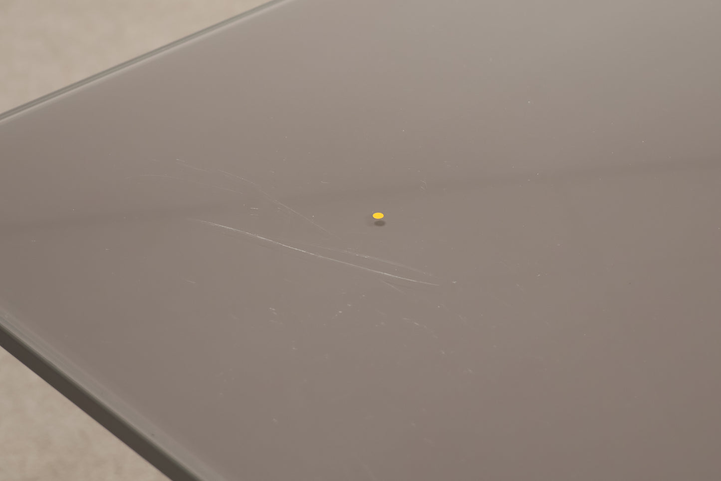 Grey Glass Table