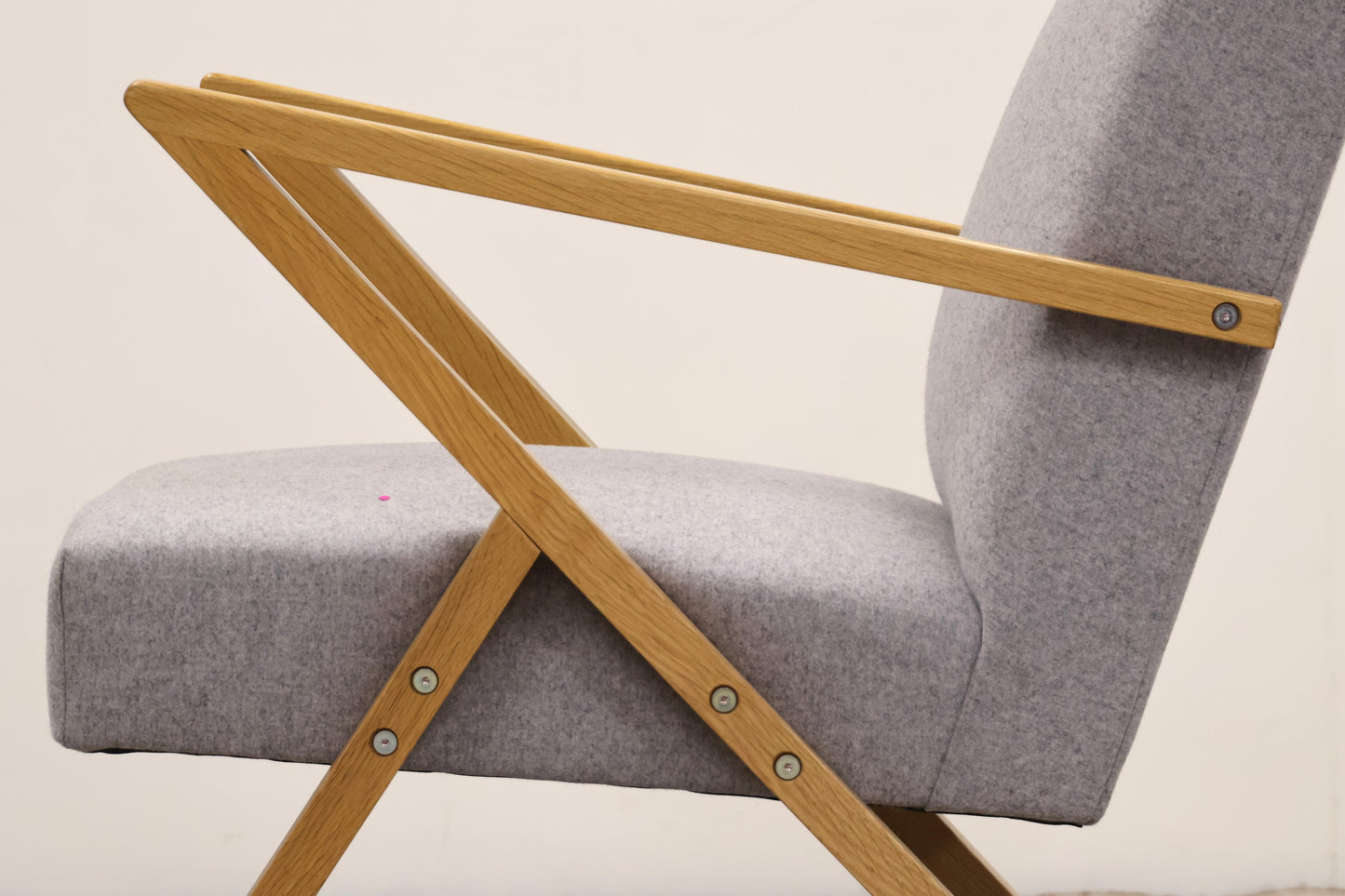 Designer Armchair & Footstool by Sternzeit