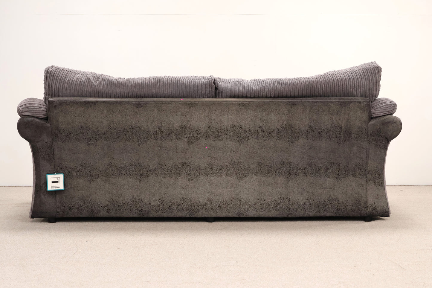 Grey Cord Sofa