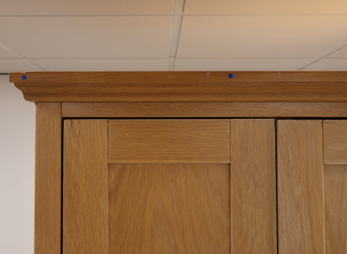 Oak Double Wardrobe