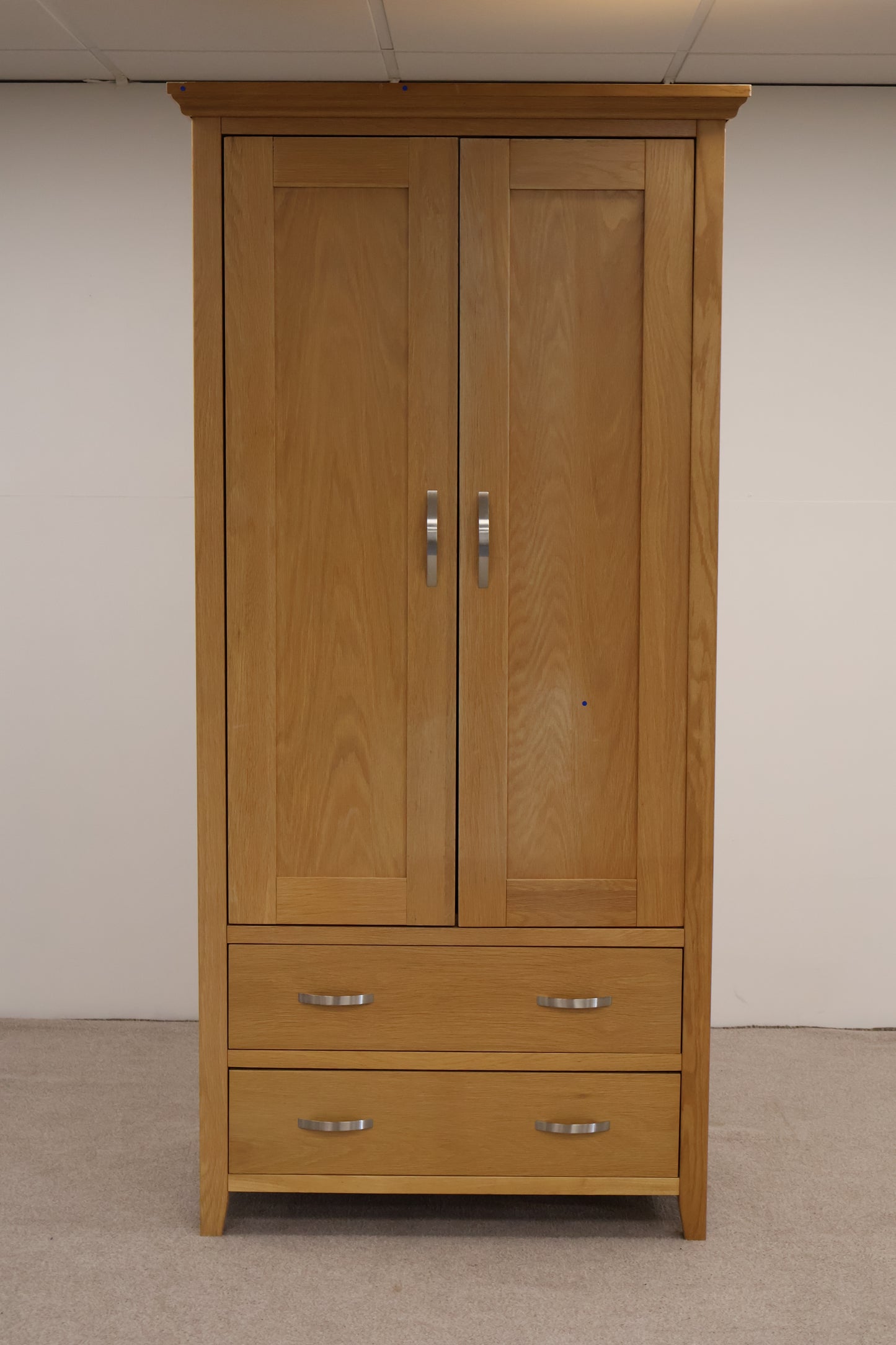 Oak Double Wardrobe