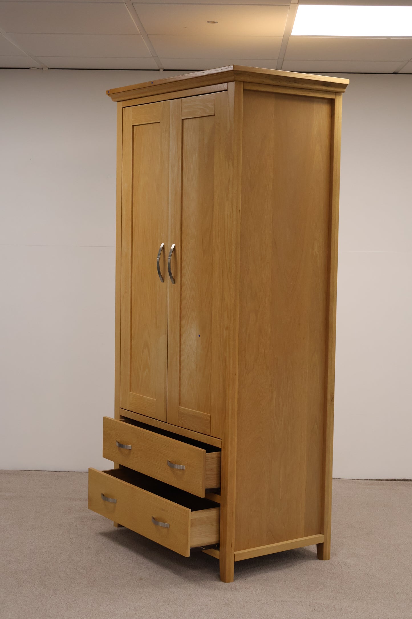 Oak Double Wardrobe