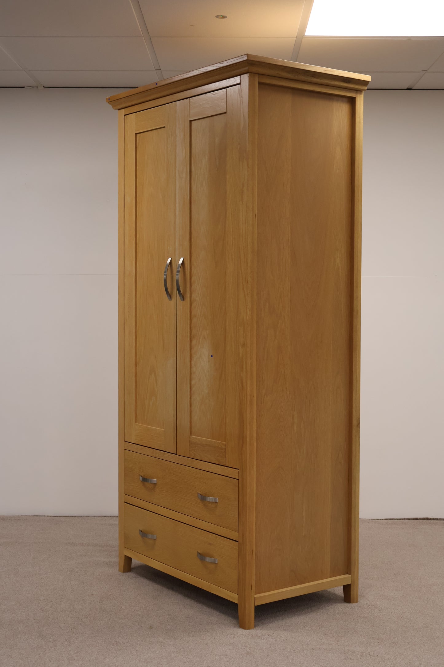 Oak Double Wardrobe