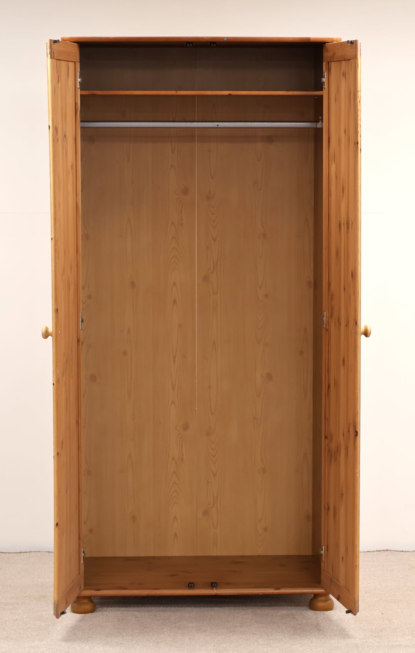 Pine Double Wardrobe