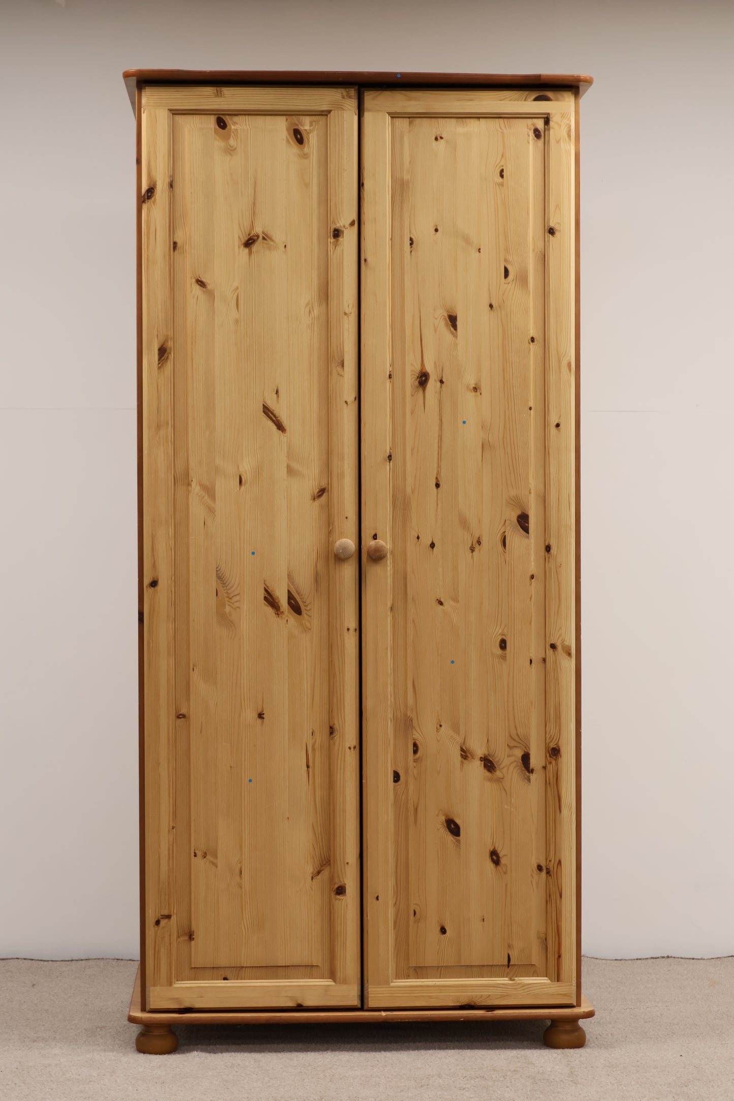 Pine Double Wardrobe