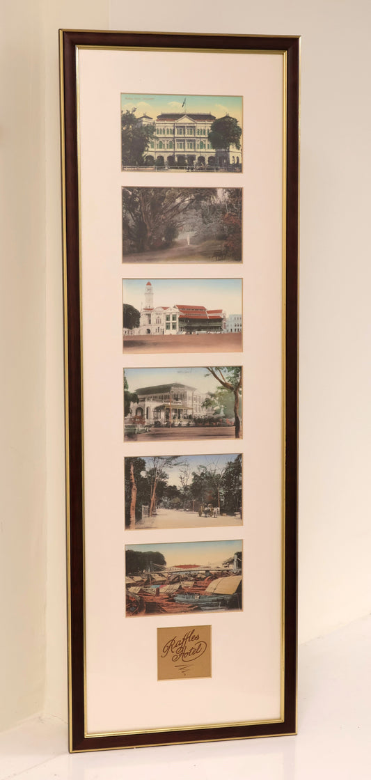 Framed Singapore Artwork