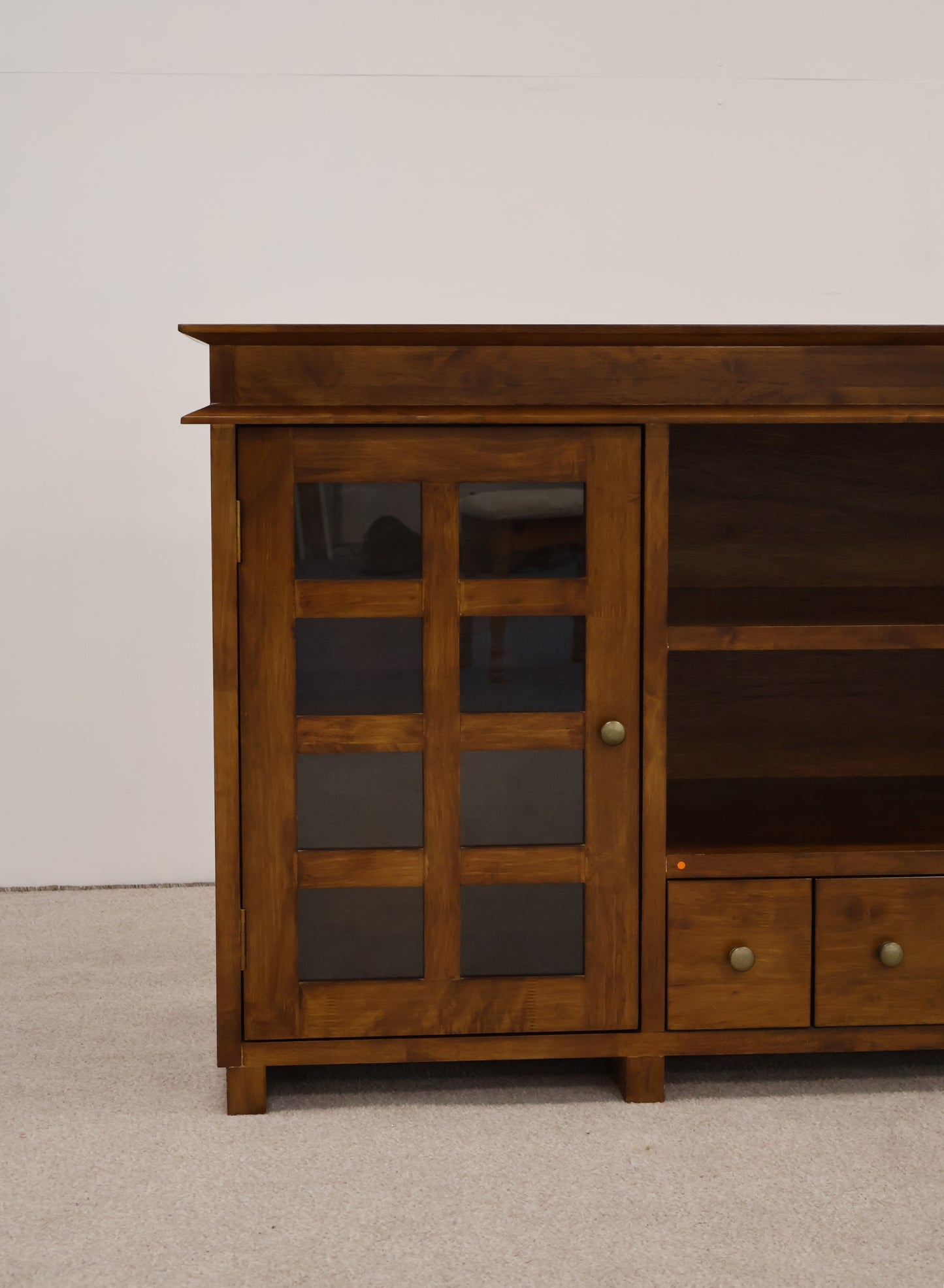 Dark Brown Rustic Sideboard