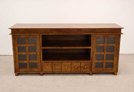 Dark Brown Rustic Sideboard