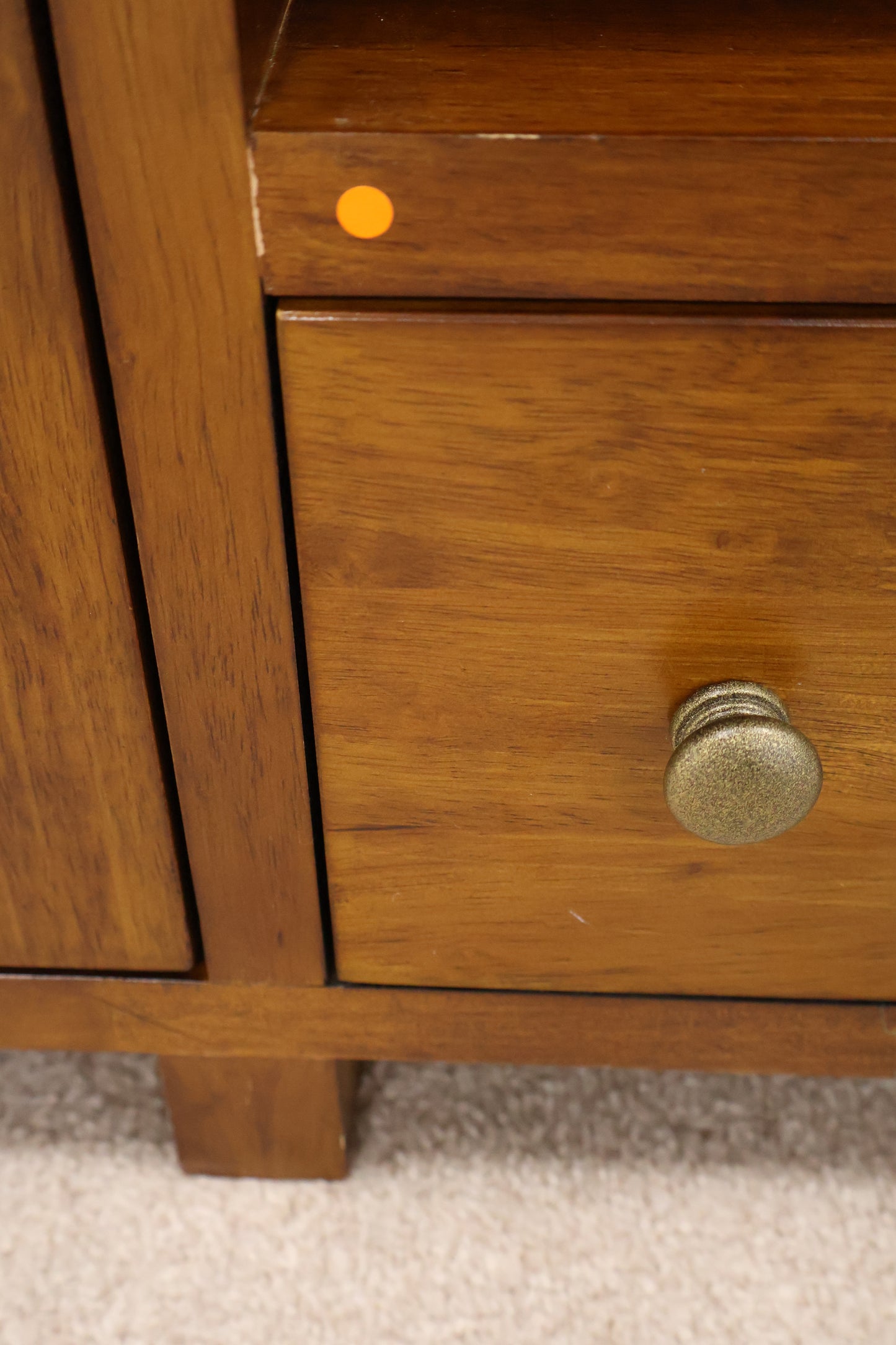 Dark Brown Rustic Sideboard