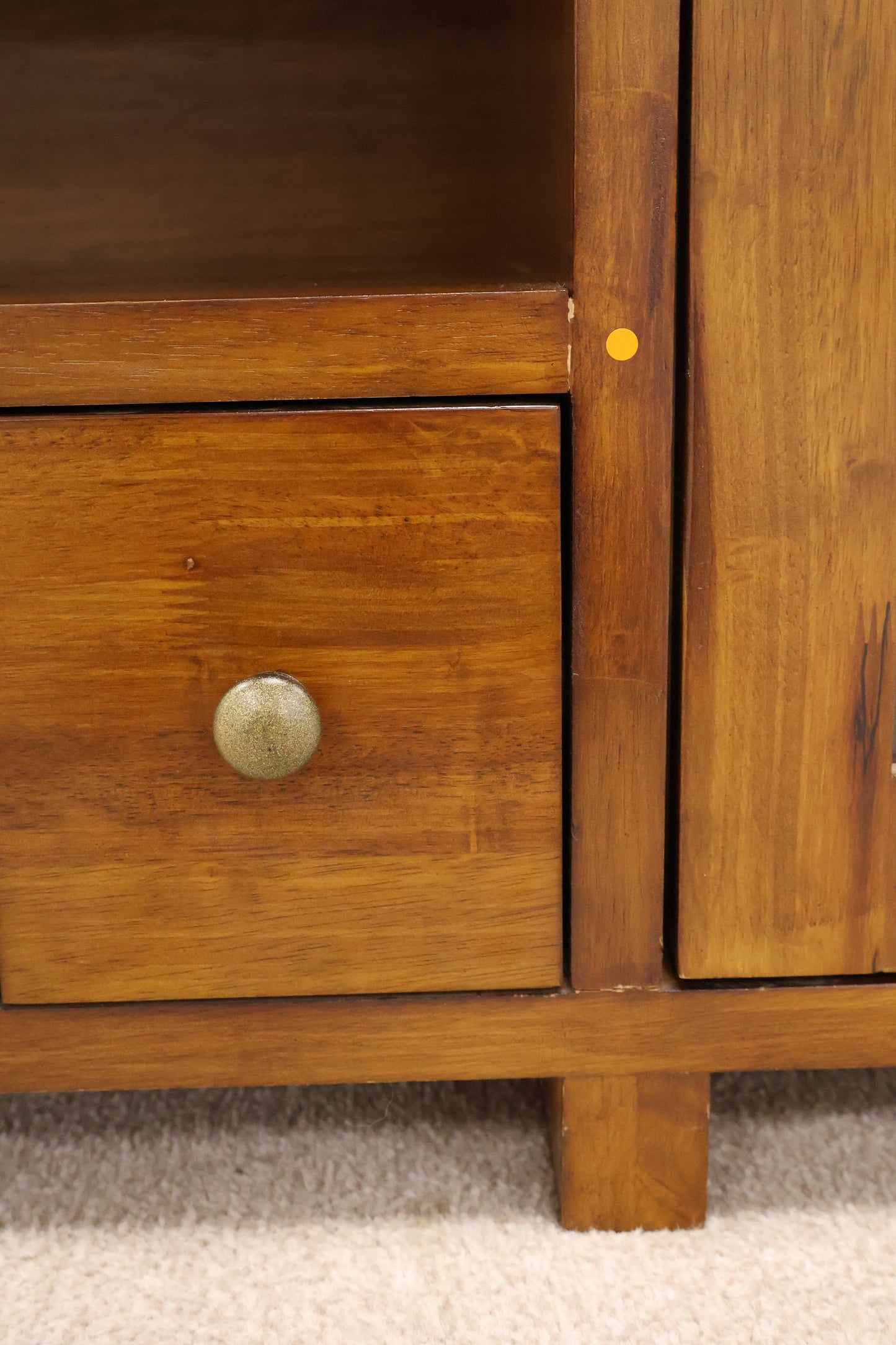 Dark Brown Rustic Sideboard