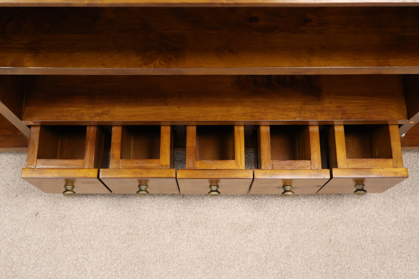 Dark Brown Rustic Sideboard