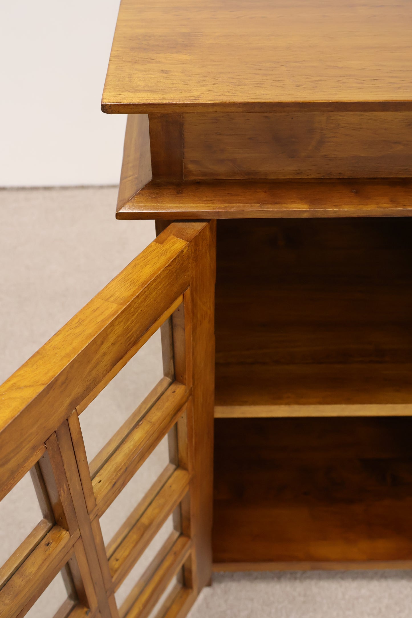 Dark Brown Rustic Sideboard