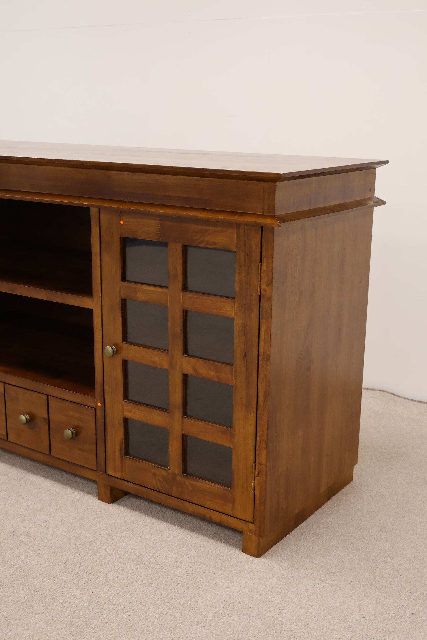 Dark Brown Rustic Sideboard