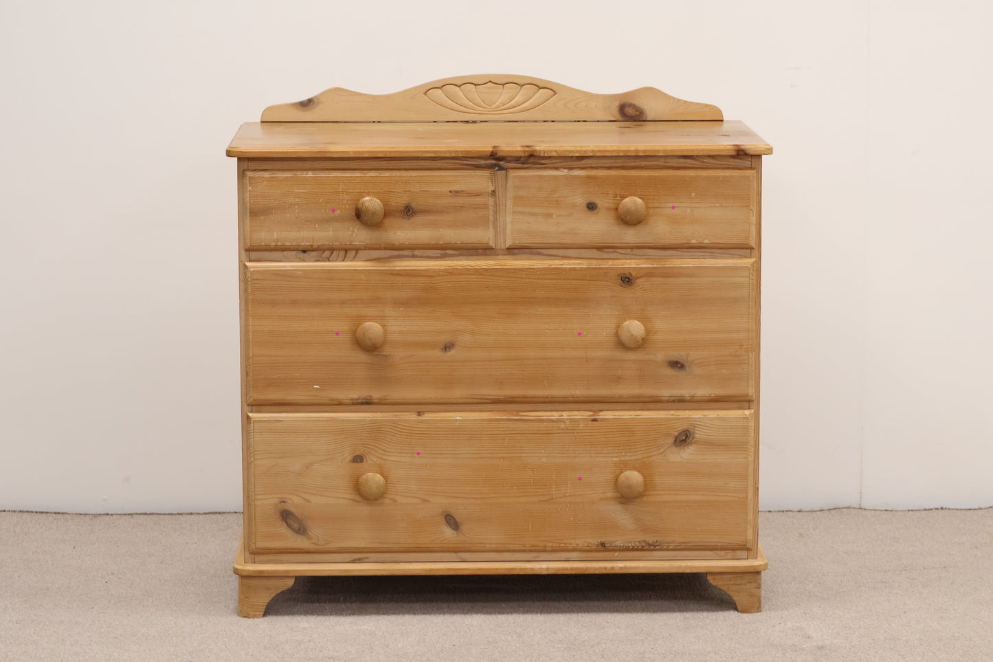 Pinewood Chest with Mirror