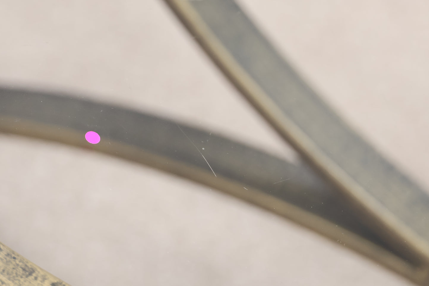 Oval Glass Coffee Table