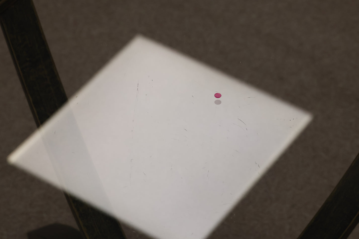 Oval Glass Coffee Table