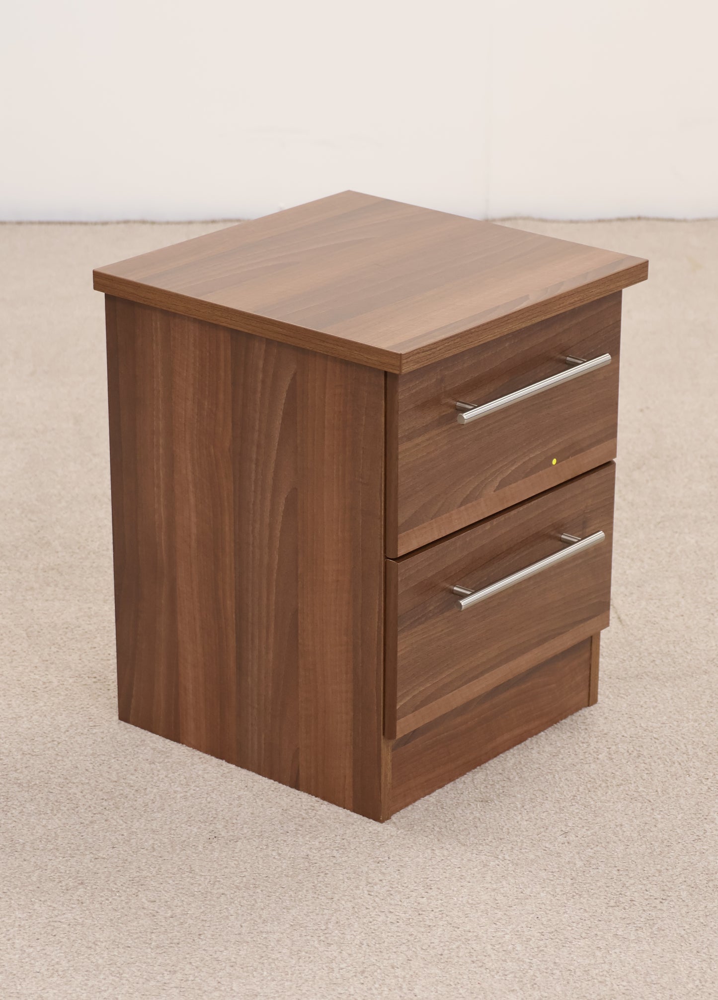 Bedside Drawers with Walnut Finish