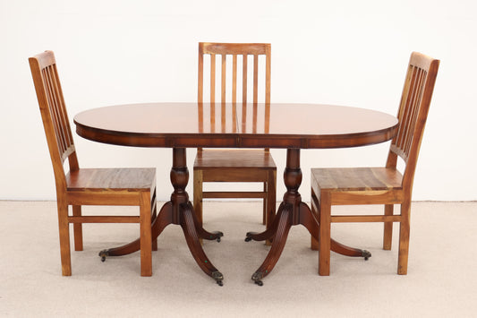 Dining Table and Three Chairs
