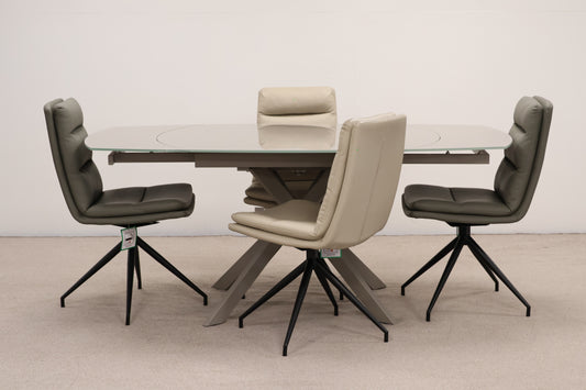 Extendable Dining Table and Chairs