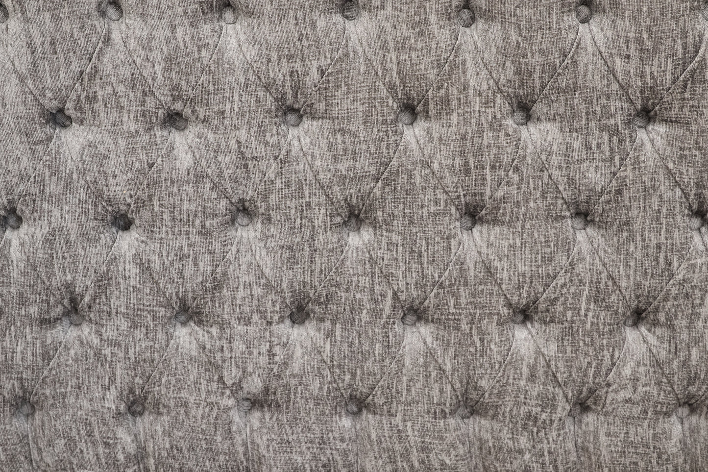 Grey Velour Headboard