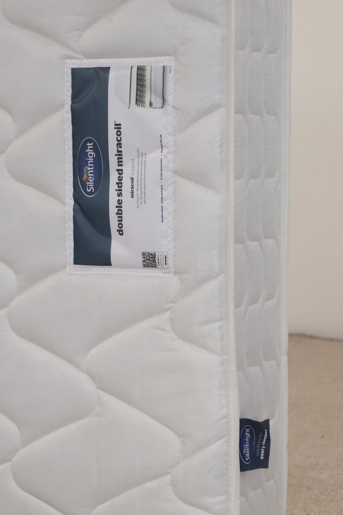 Small Double Mattress by Silent Night