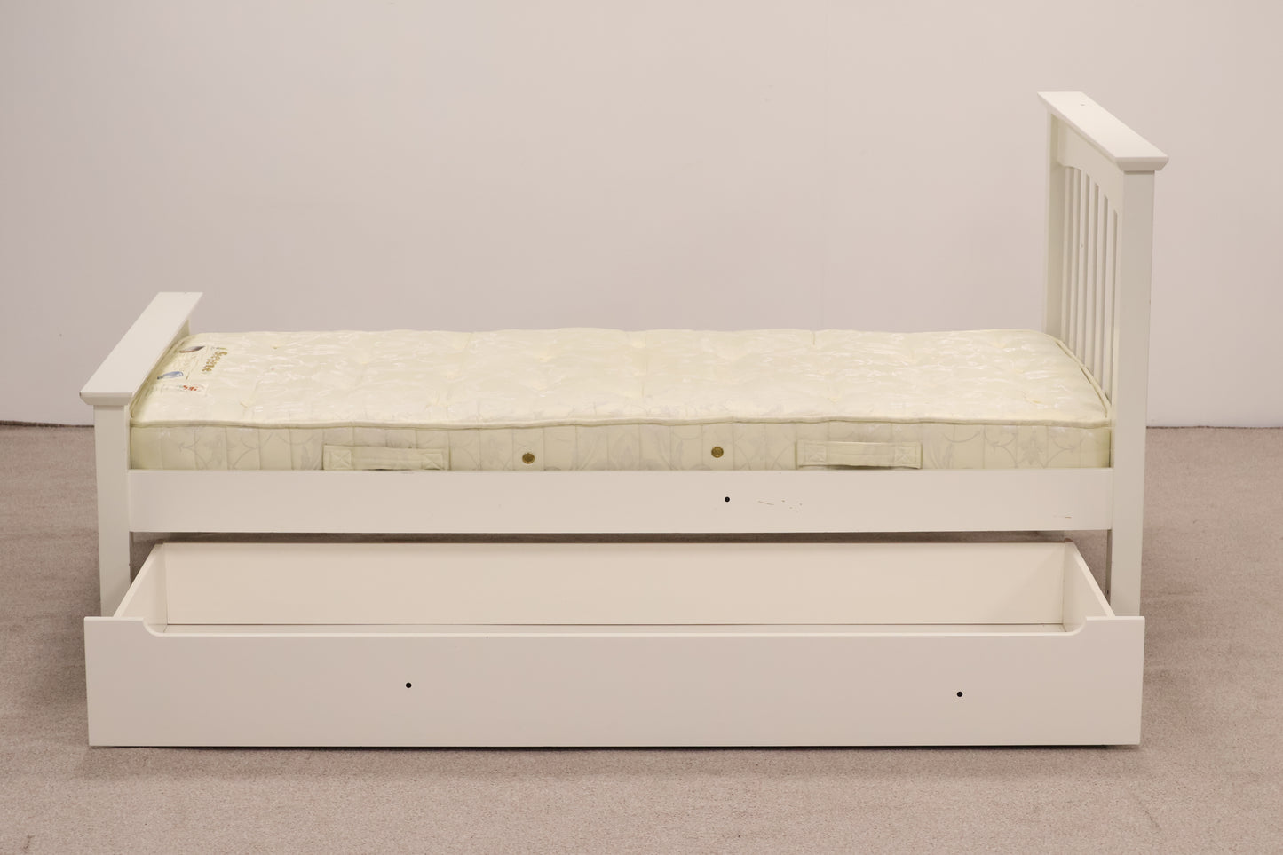 Single Bed with Storage Drawer & Sanitised Mattress