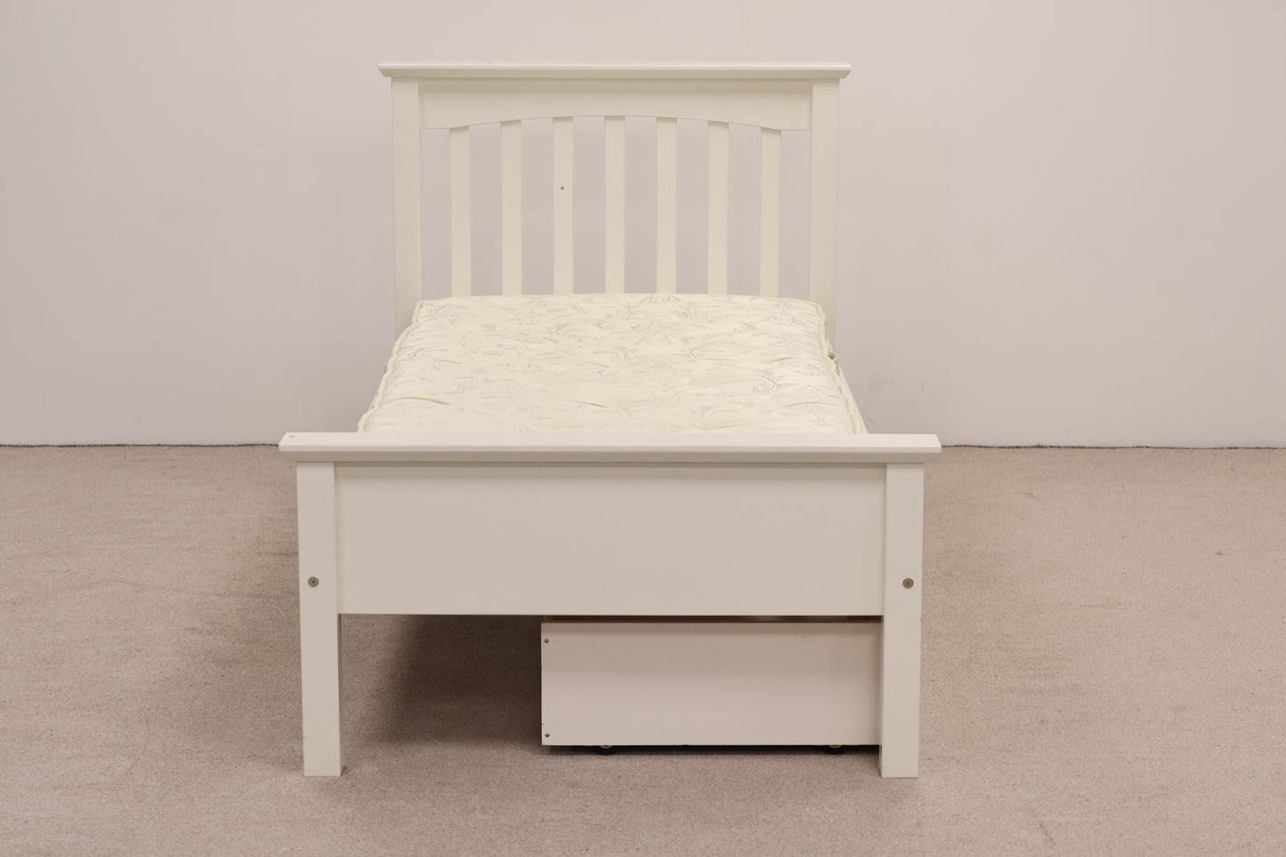 Single Bed with Storage Drawer & Sanitised Mattress