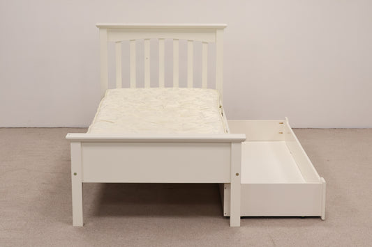 Single Bed with Storage Drawer & Sanitised Mattress