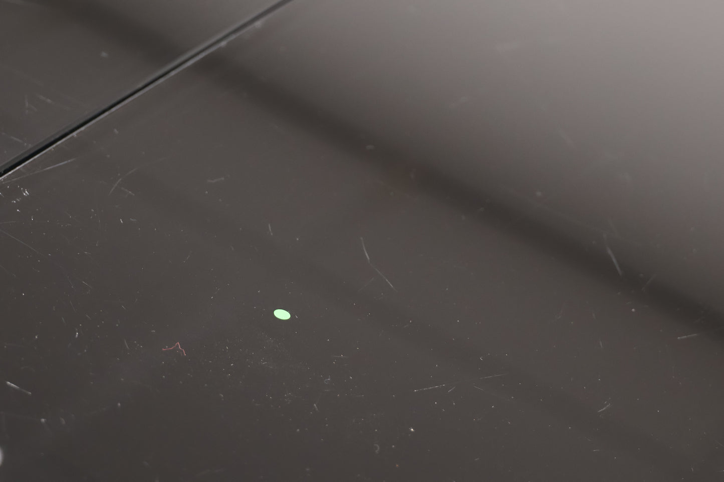 Black Glass Dining Table