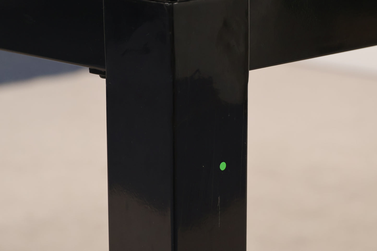 Black Glass Dining Table