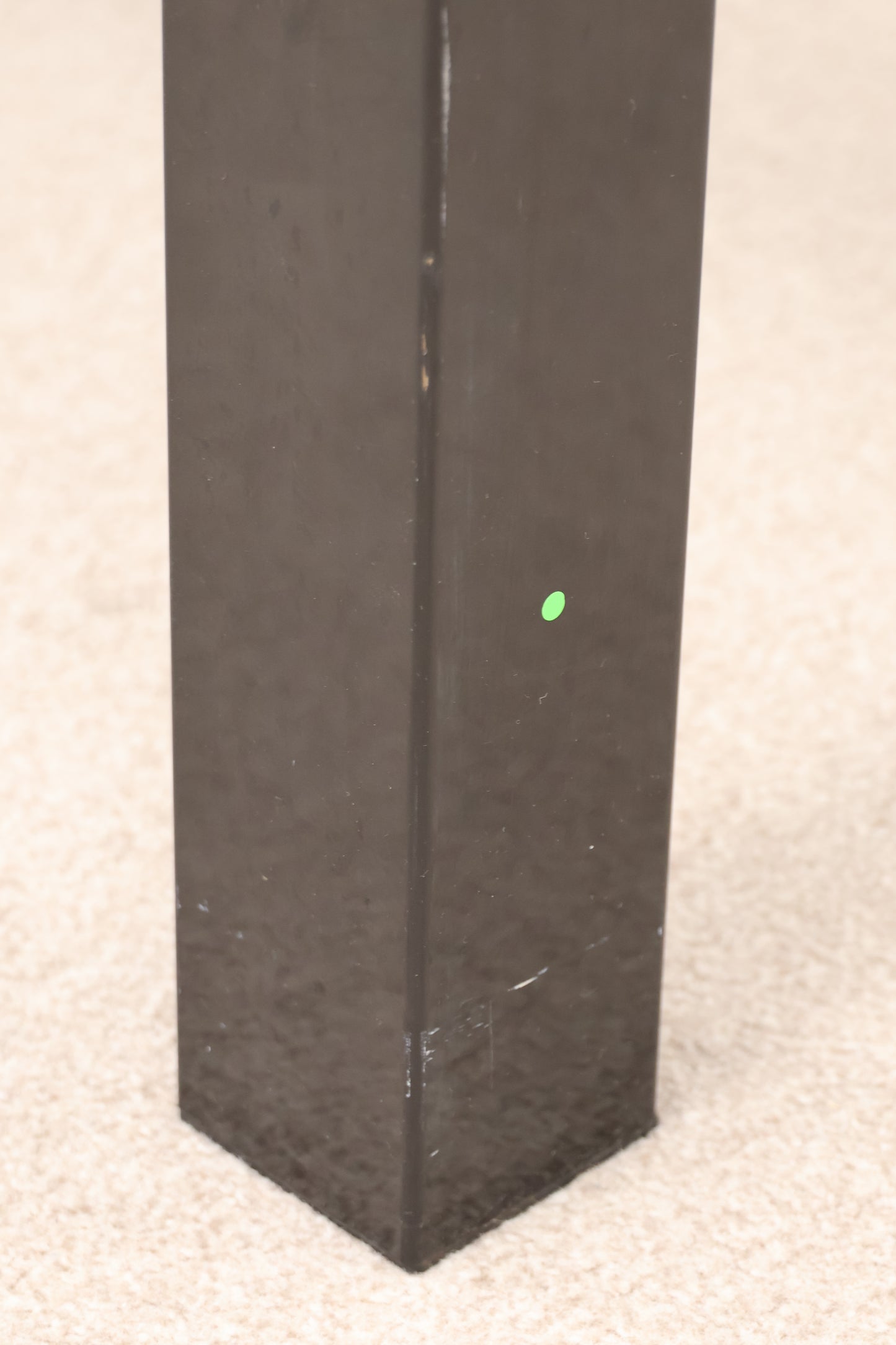 Black Glass Dining Table