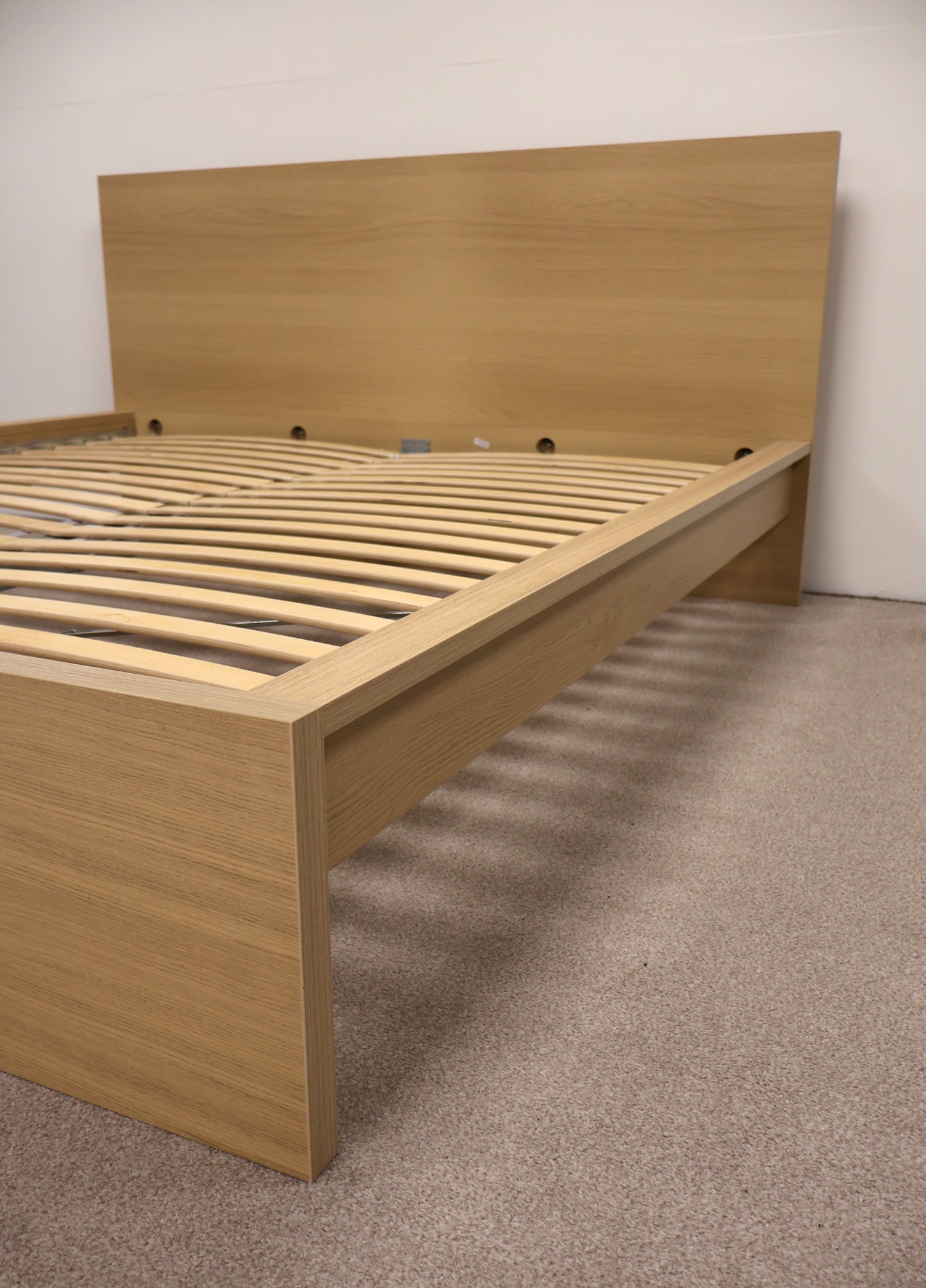 Super King Bed by Ikea with Natural Cashmere Mattress by John Lewis