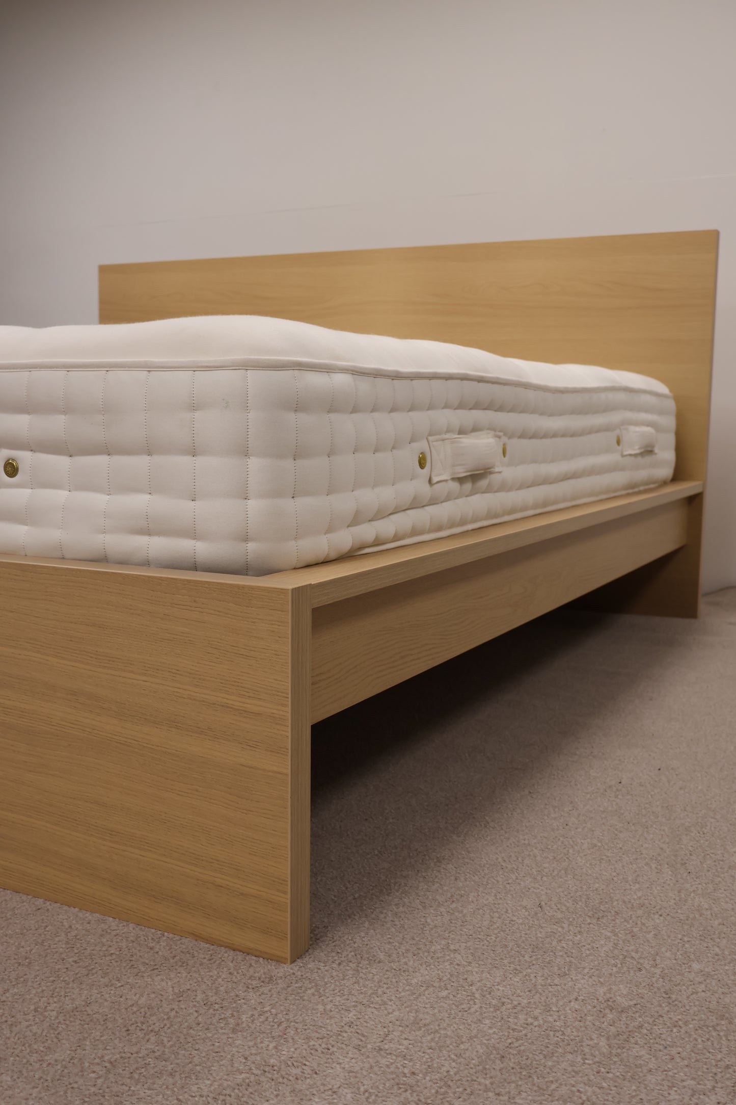 Super King Bed by Ikea with Natural Cashmere Mattress by John Lewis